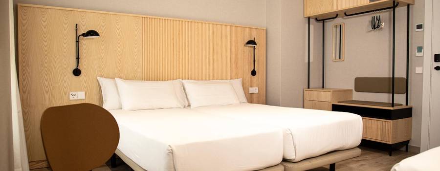 Habitación Triple Hotel Dos Rios Origen Habitación Triple Hotel Dos Rios Origen