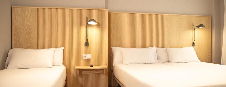 Habitación Triple Hotel Dos Rios Origen Habitación Triple Hotel Dos Rios Origen