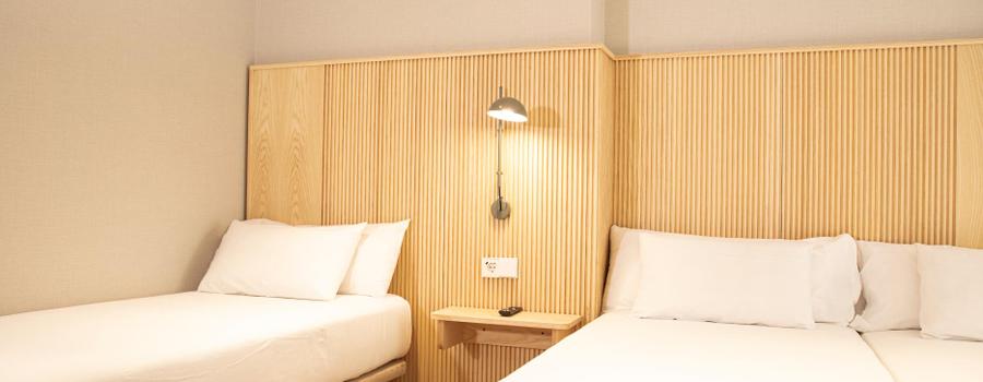 Habitación Triple Hotel Dos Rios Origen Habitación Triple Hotel Dos Rios Origen
